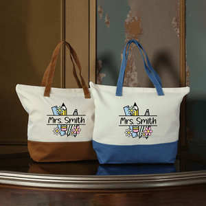 Sacs à déjeuner en toile de lin pour enfants, sacs fourre-tout personnalisés avec logo imprimé par sublimation pour la <span class=keywords><strong>rentrée</strong></span> scolaire - Product Image 5