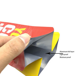 Clear Plastic Coffee Bags Transparent Zip Lock 1Kg Airtight Pouch for Whole Bean Coffee - Product Image 2