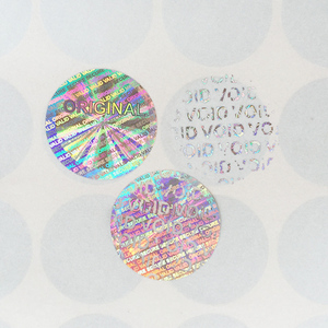 カスタム格安セキュリティホログラム改ざんボイドステッカーラベルシート - Product Image 3