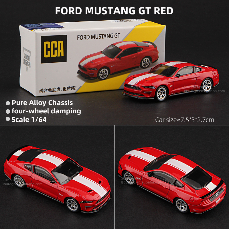 Mustang GT rosso