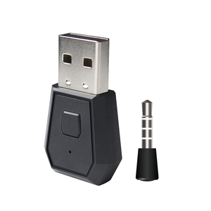 Receptor BT a consola Aux Sender Adapter Converter Compatibilidad de auriculares de plástico para controladores <span class=keywords><strong>PS4</strong></span> y PS5 - Product Image 1