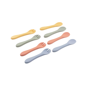 Juego de Cucharas de Silicona para Bebé, Libres de BPA, Aptas para Lavavajillas y Microondas, Resistentes al Calor, de Grado Alimenticio, para Niños de 0 a 12 Meses, Utensilios para la Hora de Comer - Product Image 3