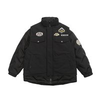 Blouson Bomber Décontracté Homme Matelassé Col Montant Entièrement Zippé Poches Hiver Grande Taille Plus Size Oversize 90% 6XL 7XL