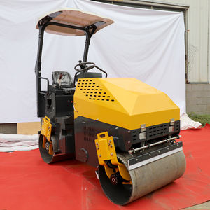 Livraison gratuite, Euro 5 EPA, compacteur vibrant à tambour simple/double, rouleau compresseur, rouleau à asphalte, prix des machines de construction routière - Product Image 3