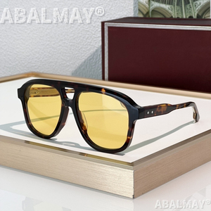 Occhiali da Sole di Alta Qualità per Uomo, Modello Classico LEONARD TAGLIA 57-18, Occhiali da Sole di Lusso per Donna, Montatura di Marca Designer JMM, Protezione UV400 - Product Image 3