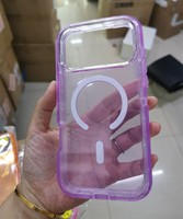 Coque de téléphone magnétique 3-en-1 en TPU PC 18 Pro, antichoc et transparente, pour iPhone 18 Pro Max, 18 Air, 17 Pro, Nouveauté 2026