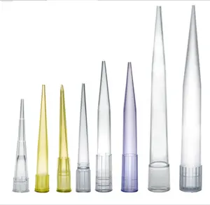 Micropipet 5ml şeffaf pipet uçları için tek kullanımlık evrensel ipuçları