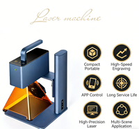 Graveur laser portable Laser Sparrow H3 pour bois, cuir, tissu et plastique - Puissance 5W, facile à utiliser, DIY