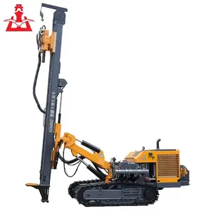 photovoltaic pile driver crawler mounted helical ground screw pile driver on sale