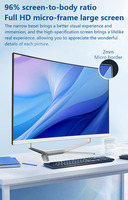 Hot Selling Gaming Desktop Computer 24 27 32 Inch in All-in-one PC Curved Screen All in One Pc I7 I5 I3 AIO for Office Home
