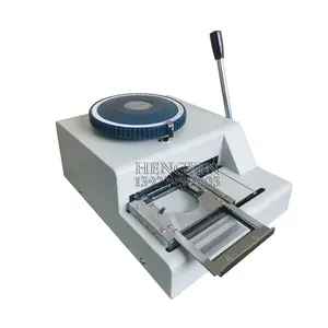 Stainless Steel Cable Tag Embossing Machine For Outdoor RF Cable Tagging