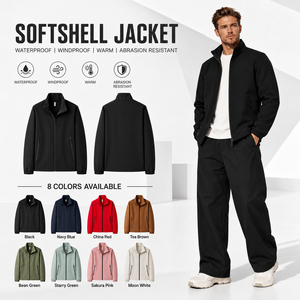 High Quality Windbreaker Plus Size Men's Winter Outdoor Sports Rock Climbing Camping Hooded Breathable Waterproof
