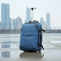 Tas Ransel Laptop Bisnis Tahan Air RESENA Unisex dengan Port Pengisian Daya USB dan Kantong Vakum