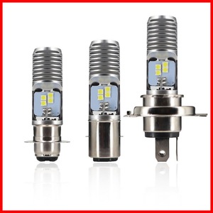 Ampoule de phare de moto LED super lumineuse 6000K, faisceau Hi/Lo, ampoules de phare de moto LED universelles H4/P15D/BA20D - Product Image 5