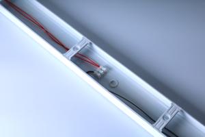 أنابيب إضاءة بطول 2 و4 أقدام، هيكل لمصابيح الفلورسنت، تركيبات إضاءة <span class=keywords><strong>T5</strong></span> وT8 <span class=keywords><strong>LED</strong></span> مع عاكس - Product Image 6