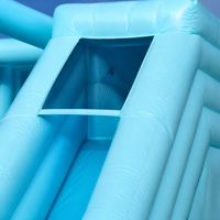 Château gonflable Noco personnalisé pour mariage, château gonflable avec toboggan aquatique pour adultes et enfants, structure gonflable