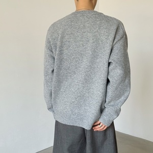Winter Autumn <strong>Men's</strong> Fashion <strong>V</strong> <strong>Neck</strong> Design Sweater Casual Wear <strong>Men</strong> Sweater Pullover <strong>Jumper</strong> Top - Product Image 3