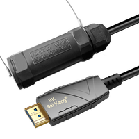 Câble Hdmi Aoc Fibre Optique Plaqué Or 2.0 Ultra Fort Haute Vitesse 4K 60Hz Hdmi Câble Aoc