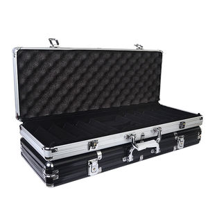 Juego de Fichas de Póker de Cerámica Tiki Kings de 39 mm y 10 g, Coloridas, Personalizadas, Incluye Bandeja de Aluminio, Marcadores para Juegos de Mesa JIAYI - Product Image 3