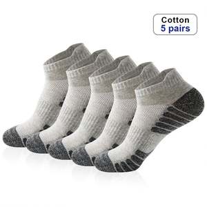 Wholesale Custom logo Sport <b>Socks</b> Men Outdoor Fitness <b>Socks</b> Breathable Low Top Cotton <b>Socks</b> - Product Image 2