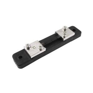 Dijital ampermetre DC 0-50A Amp metre akım ölçer DC 4-30V amper Tester monitör tarafından desteklenmektedir 0.56 "mavi LED ekran 50A şant ile - Product Image 6