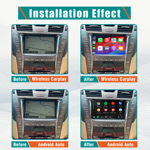 Interfaz Android Auto para Lexus IS GS GX LX <span class=keywords><strong>ES</strong></span> LS460 2006-2008, Mirror Link, Radio, Car Play Inalámbrico, Apple Carplay, Navegación - Product Image 3