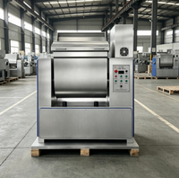 Mélangeur à pâte horizontal industriel 300 kg, machine à mélanger pour boulangerie commerciale, équipement de production pour usine de biscuits