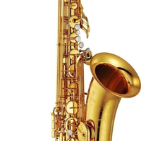 Saxophone Baryton Professionnel en Laiton Laqué, Instrument à Vent, 3 Couleurs au Choix