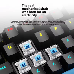K68 Mechanical RGB Backlit Cool Gaming Keyboard for Computer, Laptop, Office Gaming Wired Keyboard - Product Image 2