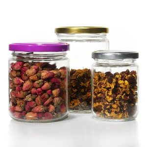 New Promotion Hot Sell Different Sizes Food Glass Glass Food Storage Jars For Dried Fruit Food