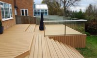Planche de plancher en bois de haute qualité WPC pour l'extérieur à bon prix