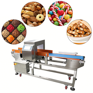 เครื่องตรวจจับโลหะอุตสาหกรรมแบบอัตโนมัติเต็มรูปแบบ ป้องกันการรบกวนสูง สำหรับสายพานลำเลียงอาหารความเร็วสูง - Product Image 1