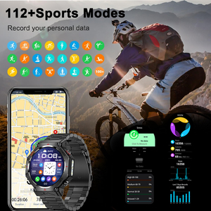 <span class=keywords><strong>Smartwatch</strong></span> SENBONO KC91 con GPS, Bussola, <span class=keywords><strong>Monitoraggio</strong></span> della Frequenza Cardiaca, Fitness Tracker e Impermeabilità 3ATM - Orologio Intelligente per Uomo - Product Image 6