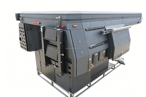 Slide-In Pickup Truck Camper With Pop-Up <b>Roof</b> Tent For Retrofit Upgrade - Product Image 2