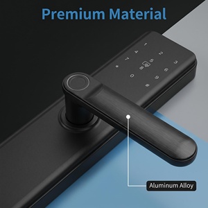 Serratura Intelligente Multilingue Stile Moderno - Ingresso Senza Chiave 5-in-1 con App Tuya - Serratura Biometrica Antieffrazione Grado C - Product Image 3