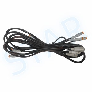 Özel Deutsch DT 2 Pin dişi DT06-2S * 3 + 6 Pin erkek su geçirmez konnektör DT04-6P lastik çizme ile otomotiv kablosu koşum - Product Image 2
