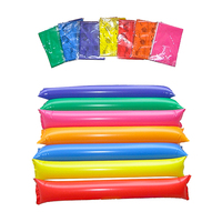 Bâtons gonflables de soutien personnalisés avec logo Thunder Cheer, bruiteurs pour concerts, fournitures de fête de carnaval, prix d'usine, 100 pièces