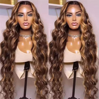 Perruque Bob brésilienne en cheveux humains naturels vierges, double épaisseur, sans colle, transparente HD intégrale, pour perruques frontales, noire, vente en gros