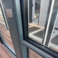 Ventana Corredera Lateral para Balcón Pequeño, Ahorra Espacio, Sin Apertura Interior, para Cocina