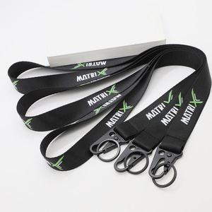 Correa para llavero de ropa urbana para gaming, gancho de águila, soporte para tarjeta de identificación de personal de empresa tecnológica, cordón de nailon resistente personalizado - Product Image 1
