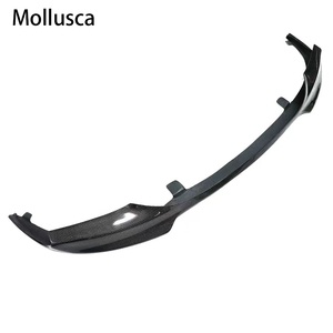 ลิ้นหน้าคาร์บอนไฟเบอร์ทรง V สำหรับรถยนต์ซีรีส์ 5 รุ่น F18/F10 M5/MT ปี 2010-2016 - Product Image 3