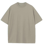 T-shirt Homme Oversize Vierge en Coton 100% de Qualité Supérieure, Impression Numérique 230 GSM, Personnalisable en Gros