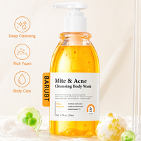 Gel Douche Anti-Acne Végétal à Base d'Acides Aminés OEM & ODM pour une Peau Nette et Lisse – Nettoyant Doux Anti-Acne à Base de Plantes