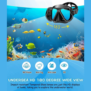 180 Degree <strong>Silicone</strong> for Diving Mask Snorkel Set <strong>Underwater</strong> Swimming Adult Spearfishing Snorkeling Diving Gear Durable - Product Image 2