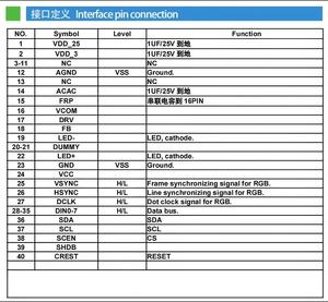 หน้าจอ IPS TFT ขนาด 1.5 นิ้ว ความละเอียด 480(RGB)x240 และอินเทอร์เฟซ RGB 8 บิต ความสว่าง 480nits ชิป OTA5182A หน้าจอดิจิตอลอัจฉริยะ 2LEDS - Product Image 5