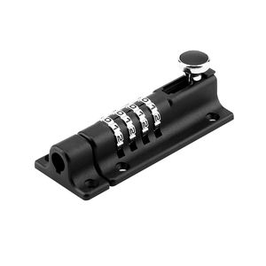 उच्च गुणवत्ता वाले थोक 4 अंक जिंक मिश्र धातु संयोजन कुंडी धातु स्लाइडिंग बैरल बोल्ट गेट लॉक - Product Image 5