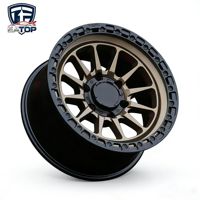 Jantes en aluminium tout-terrain EATOP 4X4 8.5J ET0 PCD 139.7mm Modèle N07 pour Jeep Wrangler Tank 300 Leopard Haver H9 Nouveau stock CE