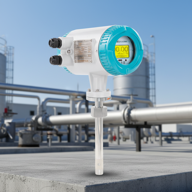 Philemon HT-0926 Insertion Variable Area Water Flow Meter Stainless Steel OEM Pipeline Liquid Flow Measurement +/-0.2% Accuracy