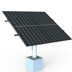 BOFU Nouveau Design Mini Traqueur <span class=keywords><strong>Solaire</strong></span> / <span class=keywords><strong>Kit</strong></span> de Support de Suivi <span class=keywords><strong>Solaire</strong></span> 2 Panneaux Photovoltaïques pour Maison/Petite Ferme, Étanche, Contrôle Astronomique, Q235, Poudré - Product Image 5