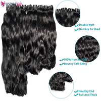 Lot de Cheveux Naturels Bruts Cambodgiens 15A, Fournisseur de Mèches de Cheveux Humains Vietnamiens Bruts Ondulés, Alignés sur la Cuticule, Provenant d'un Donneur Unique
